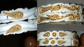 How To Make Gold Sakha  New Beautiful Gold Sakha Design Making  Latest Gold Sakha Peacock Sakha [upl. by Ivey]