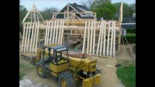 Barn raising at Nantucket MA [upl. by Alayne930]