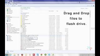 How to Copy Files to a USB Flash Drive [upl. by Annaoj767]