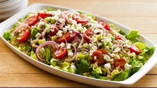 Salade de quinoa à la méditerranéenne [upl. by Nojid]