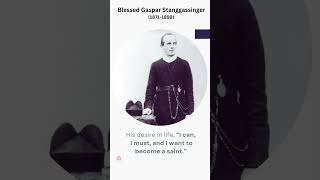 Life of Blessed Gaspar Stanggassinger redemptorists redemptoristblessed cssr catholicsaint [upl. by Hillard317]