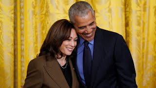 BREAKING NEWS Former President Obama former first lady Michelle endorse Harris for president [upl. by Ttehc]