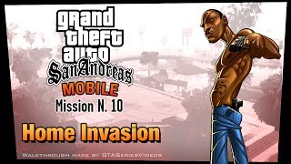 GTA San Andreas  iPad Walkthrough  Mission 10  Home Invasion HD [upl. by Maxy232]