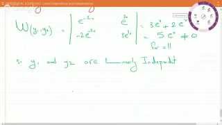 EX 9 show that 2 functions form a basis set for a solution space of the ODE [upl. by Kolk]