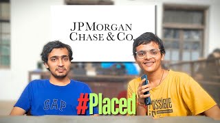 PPO JP Morgan VJTI IT Student Shares Tips for Cracking Placements  Meet Ranka [upl. by Ardnaet]