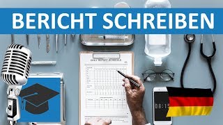 Einen Bericht schreiben│LernenLeicht [upl. by Yllek]