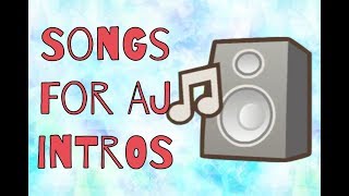 AWESOME SONGS FOR ANIMAL JAM INTROS [upl. by Archangel]