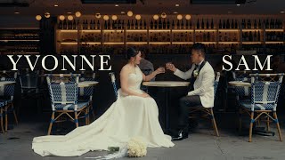 A Wedding at The Grounds of South Eveleigh  Sam  Yvonne  Wedding Film Trailer [upl. by Sybley]