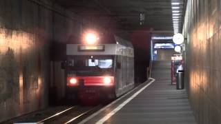 BTI Railcar departure in Biel [upl. by Nelson]