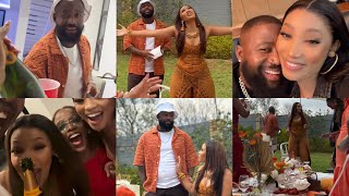 A look inside Cassper Nyovest’s wife Pulane birthday celebration 🥺 [upl. by Dleifyar]