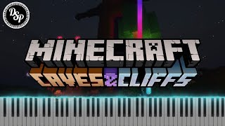 Minecraft Stand Tall Caves and Cliffs 118 Piano Tutorial  Lena Raine [upl. by Artie]