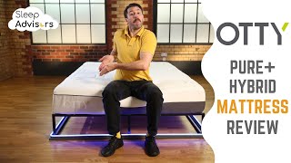 OTTY Pure Plus Review  A Bamboo amp Charcoal Premium Mattress [upl. by Agathe]