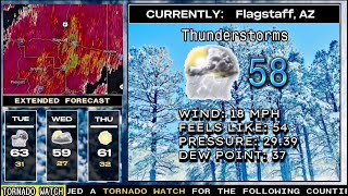 FT Weather Screen Jams Tornado Watch edition [upl. by Elita]