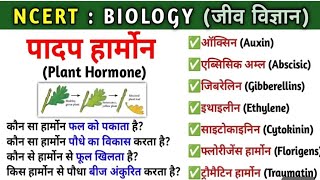 🔥 Biology जीवविज्ञान Class 10thhormoneplant hormones class 10plant hormon class 10 in hindi [upl. by Rolan]