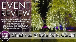 Christmas at Bute park cardiff lights trail🇬🇧top christmass songs all time😍😍christmas hual [upl. by Pena438]