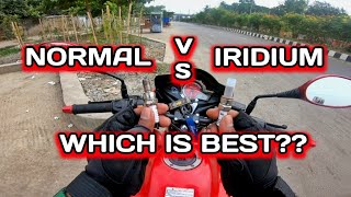 Normal VS Iridium Spark Plug  Which Is Best [upl. by Dimah]