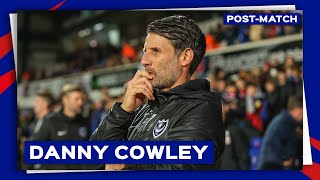 Danny Cowley postmatch  Ipswich Town 02 Pompey [upl. by Lirrad]