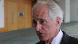 Sen Bob Corker talks about Middle East [upl. by Annovaj]