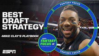 Mike Clays 2024 Fantasy Playbook Strategy and Tips to CRUSH your Fantasy Draft  Fantasy Focus 🏈 [upl. by Jemine]