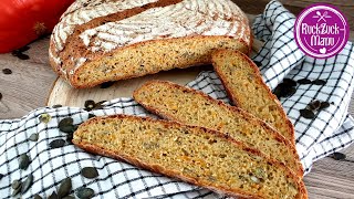 Kürbisbrot wie vom Bäcker Thermomix® TM5TM6 [upl. by Margarita519]