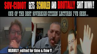 SOVEREIGN CITIZEN GETS SCHOOLED AND BRUTALLY SHUT DOWN IN COURT  One of the BEST I’ve seen… [upl. by Ahsikam]