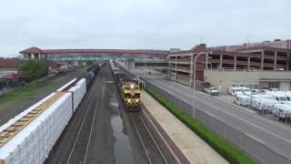 NS 9212 meets NS 1069 Virginian Railway heritage [upl. by Jacey322]