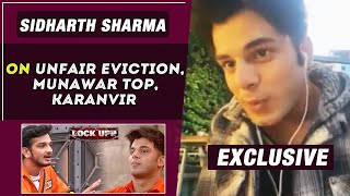 Lock Upp  Siddharth Sharma On Munawar Fan Craze Karanvir Bohra And More  Exclusive Interview [upl. by Philbin]