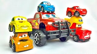 Carros para Niños  Rayo Mcqueen y Carro Monstruo  Carros de Colores [upl. by Rozele778]