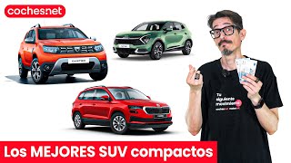 Los 10 MEJORES SUV compactos baratos y buenos calidadprecio 2022  Segmento C nuevos [upl. by Aeduj]