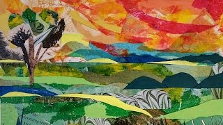 Making a Landscape Collage [upl. by Taddeo]