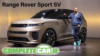 The new 635hp Range Rover Sport SV  Performance details and tech deep dive [upl. by Lyn]