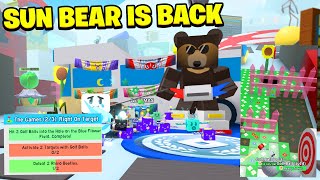 SUN BEAR UPDATE EVENT IS NOW HERE Bee Swarm Simulator [upl. by Brion361]