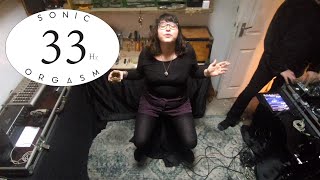 33Hz SONIC ORGASM woman has orgasm from sound [upl. by Acinehs392]