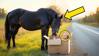 CABALLO ENCUENTRA UNA BEBÉ ABANDONADA EN UNA CAJA… LO QUE EL CABALLO Y SU DUEÑA HACEN DESPUÉS ES… [upl. by Marl357]