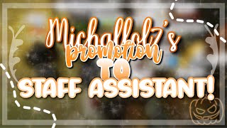 Michallol7’s promotion to Staff Assistant at Teethyz Dentist  Roblox [upl. by Ranie]