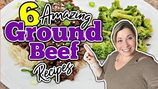 6 NEW UNBELIEVABLE GROUND BEEF RECIPES that WILL BLOW Your MIND  QUICK amp EASY Recipes  BLOOPERS [upl. by Ireg]