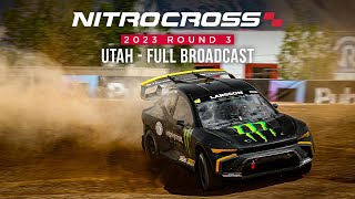 2023 Nitrocross RD 3 Utah Full Broadcast [upl. by Ecyar]