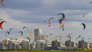 Open ocean kiteboarding competition in Sweden [upl. by Alick646]