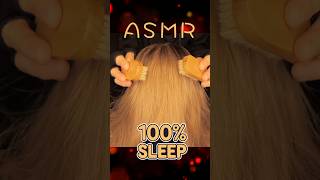 ASMR Brushing hair  2 brushes no talking 😴 asmrsleep brushing brushingsounds [upl. by Euqinaj]