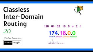 20 CIDR in Computer Networking  Sinhala Tutorial  CCNA [upl. by Nywroc35]