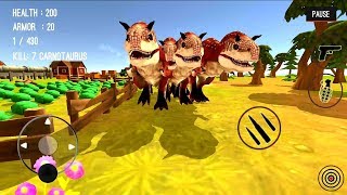 Dinosaur Hunter Dino City 2017 Android Gameplay 1 [upl. by Cire]