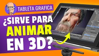 Tableta gráfica Huion Kamvas 13 Pro 25K ¿Sirve para Animación 3D [upl. by Longo214]