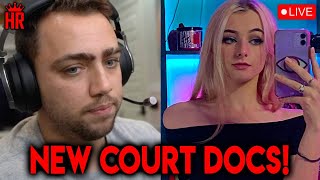 XQC new Protective order  OTK Mizkif Files New Court Documents in Adrianah Lee Defamation Lawsuit [upl. by Aicirtak]