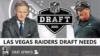 Raiders 2021 Draft Picks  Las Vegas Raiders Team Needs amp Potential NFL Draft Targets In 2021 [upl. by Nimad587]