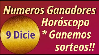 Horóscopo y Números para ganar hoy 9 de Diciembre 2024  Loteria chance chontico sorteos [upl. by Gnouv]