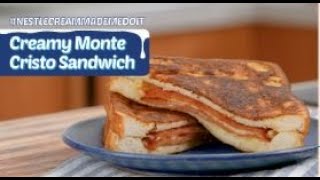 Creamy Monte Cristo Sandwich [upl. by Fabio]