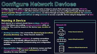 Configure Network Devices [upl. by Keelia]