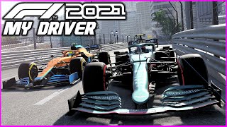 BIG QUALIFYING CRASH THRILLING MONACO GP  F1 2021 My Driver Part 23 [upl. by Sajovich539]