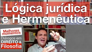 Lógica jurídica e Hermenêutica construção e aplicação da norma jurídica  Prof Dr Marcus Boeira [upl. by Nevad]