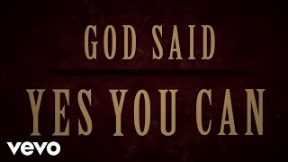 Marvin Sapp  Yes You Can Lyric Video [upl. by Dal]